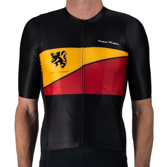 Pedal Mafia Men’s Biker Jersey Flanders V4 - Picture 2 of 10